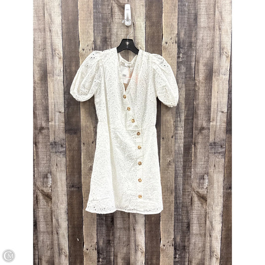 Dress Casual Midi By Blu Pepper In White, Size: S