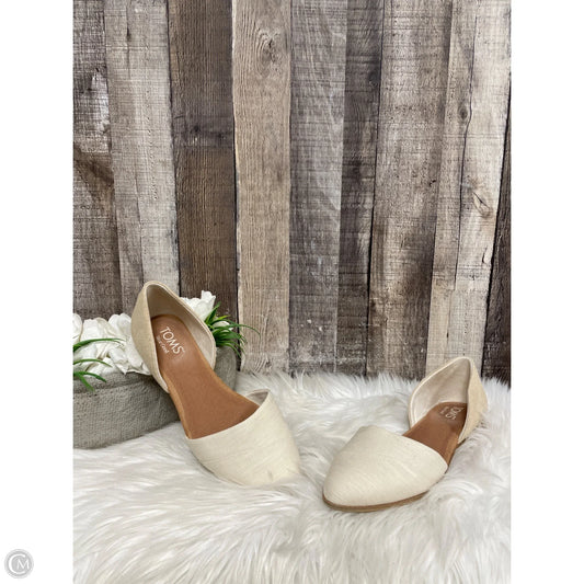 Shoes Flats By Toms In Beige, Size: 7.5