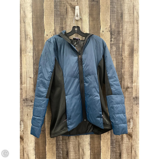 Coat Puffer & Quilted By Champion In Blue, Size: L