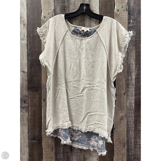 Top Short Sleeve By Umgee In Multi-colored, Size: S