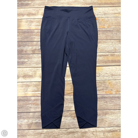 Athletic Leggings By Livi Active In Navy, Size: Xl