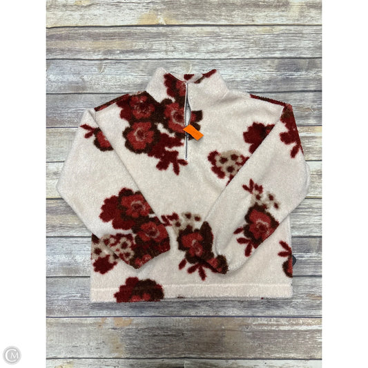 Jacket Fleece By Loft In Multi-colored, Size: L