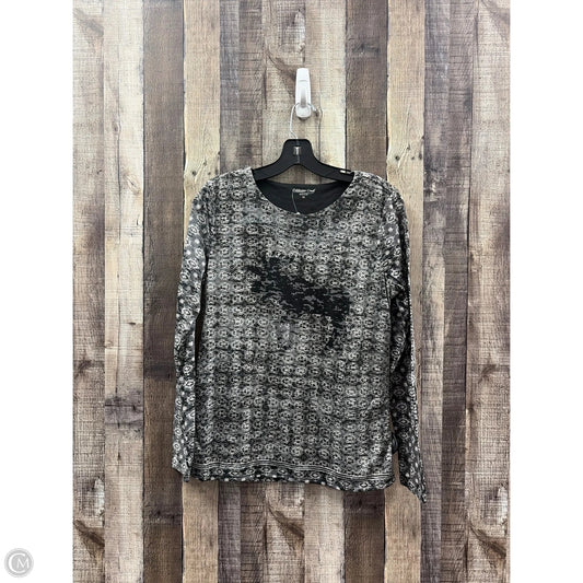 Top Long Sleeve By Coldwater Creek In Multi-colored, Size: Xs
