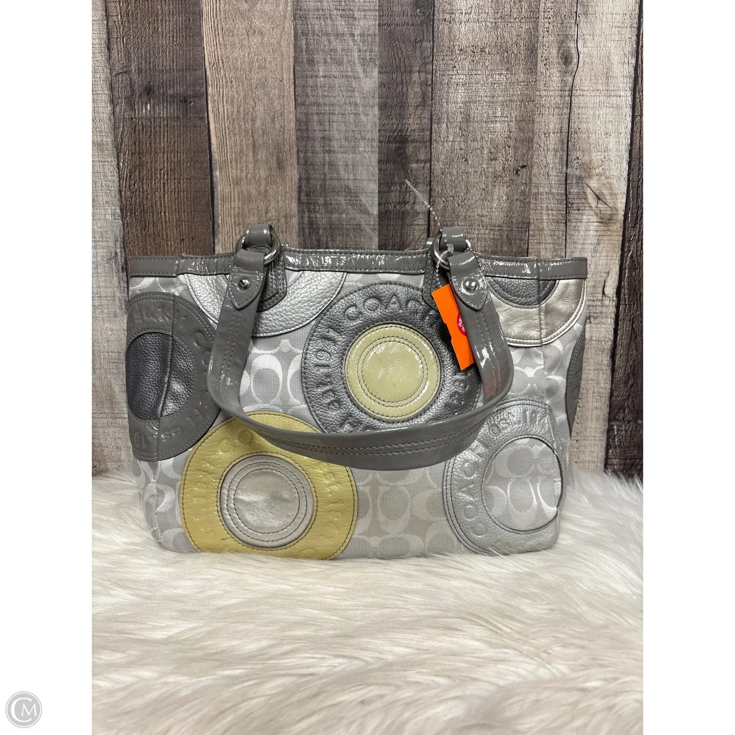 Handbag Designer By Coach, Size: Medium