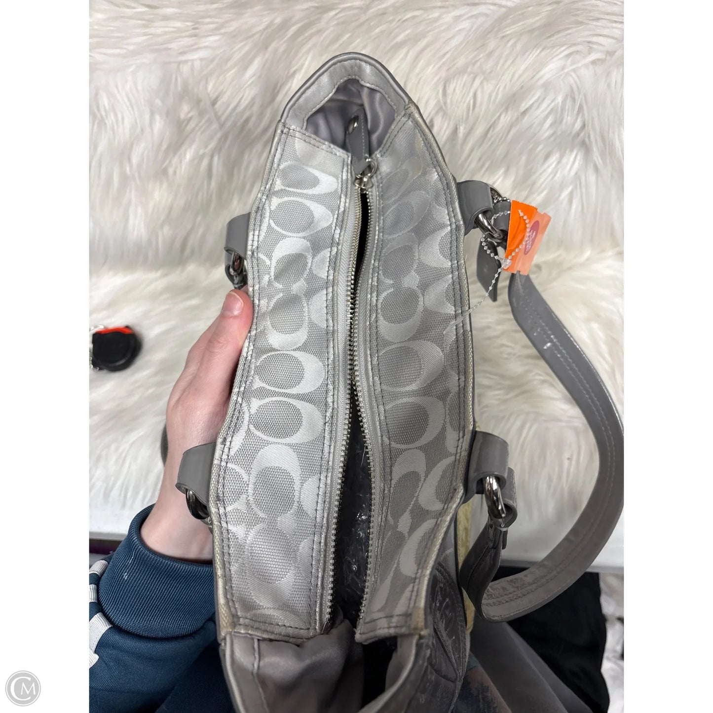 Handbag Designer By Coach, Size: Medium