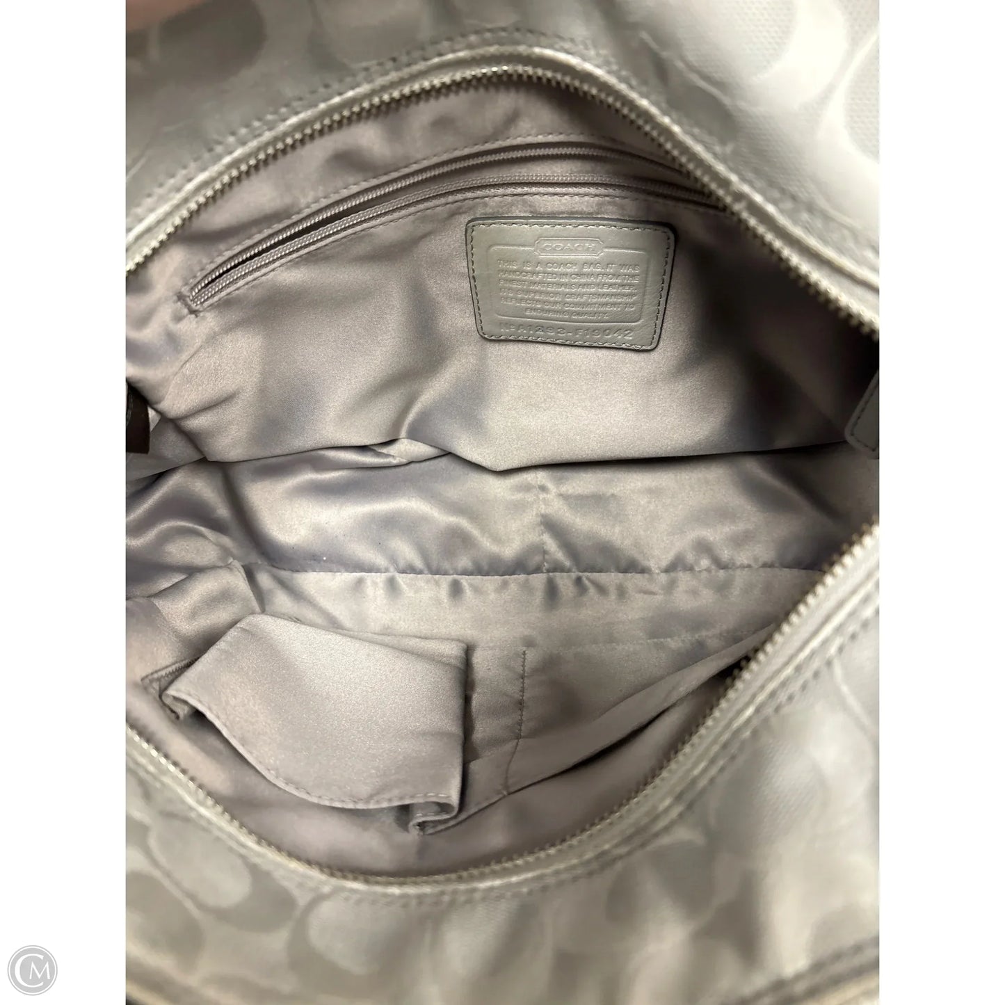 Handbag Designer By Coach, Size: Medium