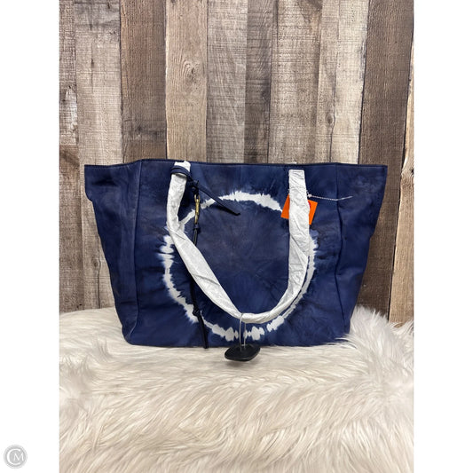 Handbag Leather By Lucky Brand, Size: Large