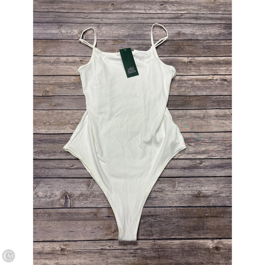 Bodysuit By Wild Fable In White, Size: M