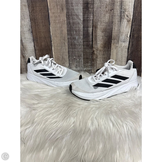 Shoes Athletic By Adidas In White, Size: 5.5