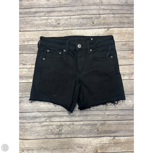 Shorts By American Eagle In Black, Size: 8