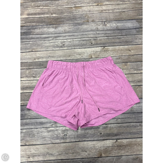 Shorts By Athletic Works In Pink, Size: L