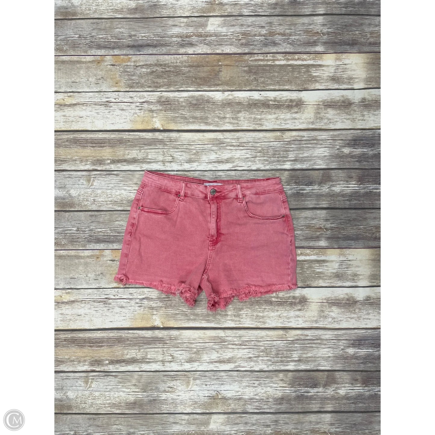 Shorts By Zenana In Pink, Size: L