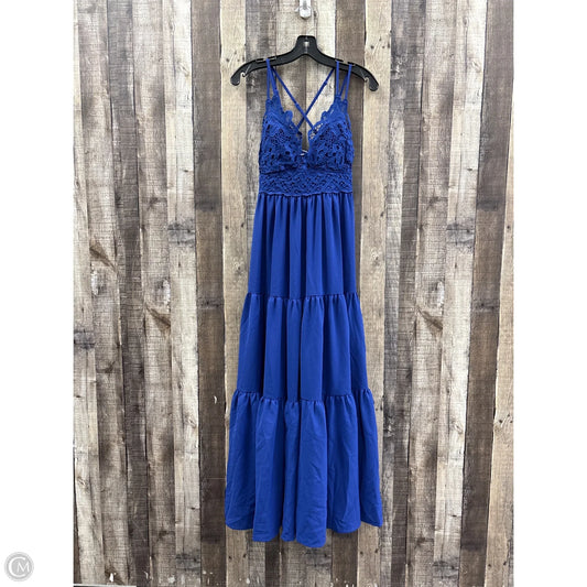 Dress Casual Maxi By Cupshe In Blue, Size: S