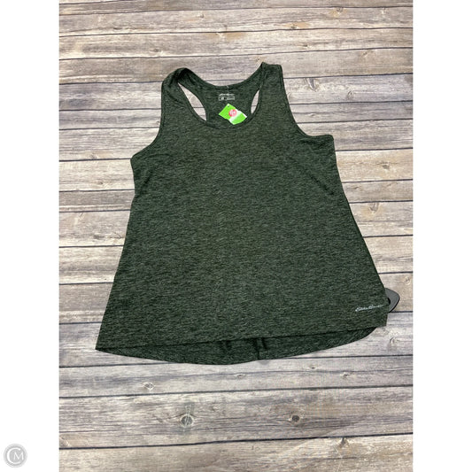 Athletic Tank Top By Eddie Bauer In Green, Size: L
