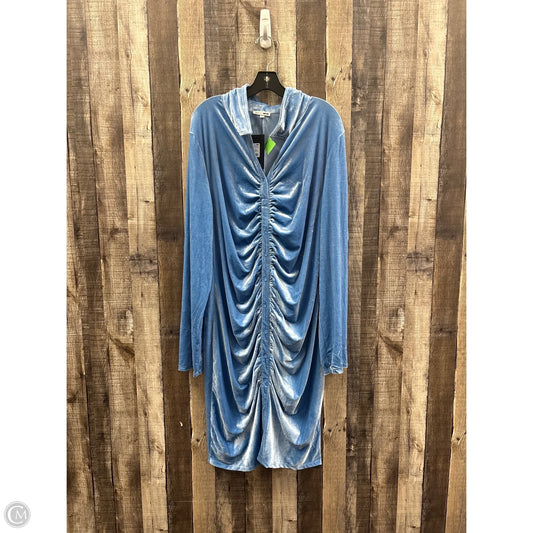 Dress Casual Midi By Fashion Nova In Blue, Size: 3x