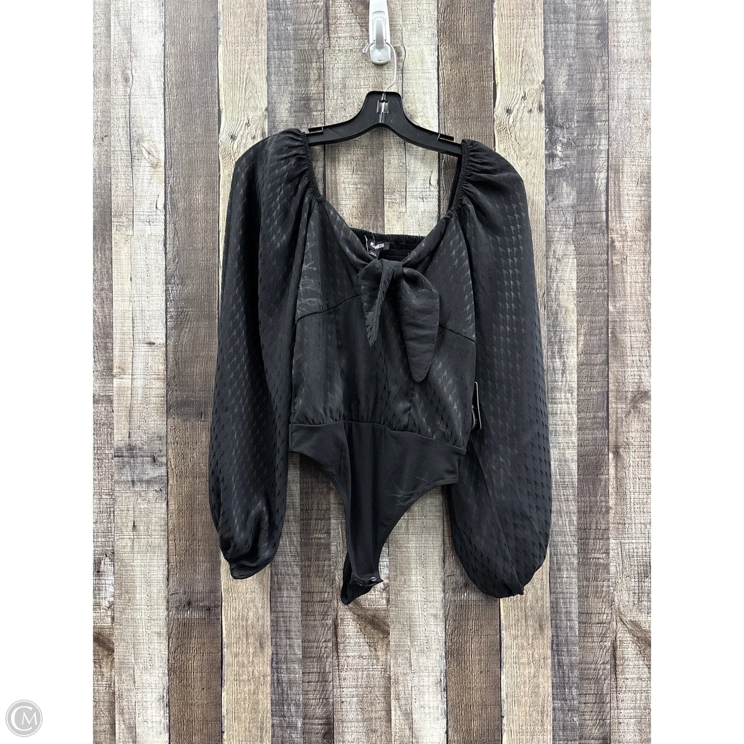 Bodysuit By Express In Black, Size: S