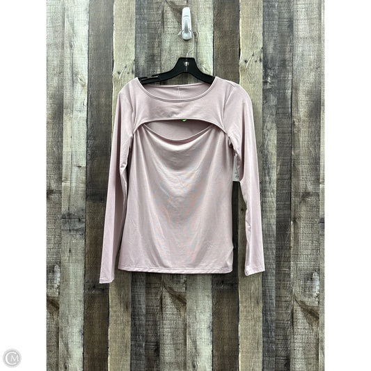Top Long Sleeve By Nine West In Pink, Size: S