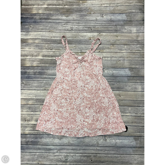 Dress Casual Midi By Pink Rose In Pink, Size: L