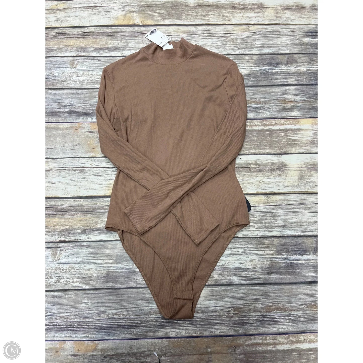 Bodysuit By H&m In Brown, Size: M