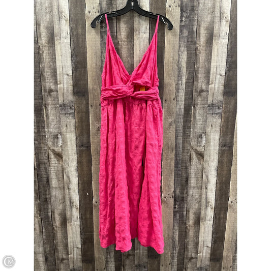 Dress Casual Maxi By Shein In Pink, Size: 4x
