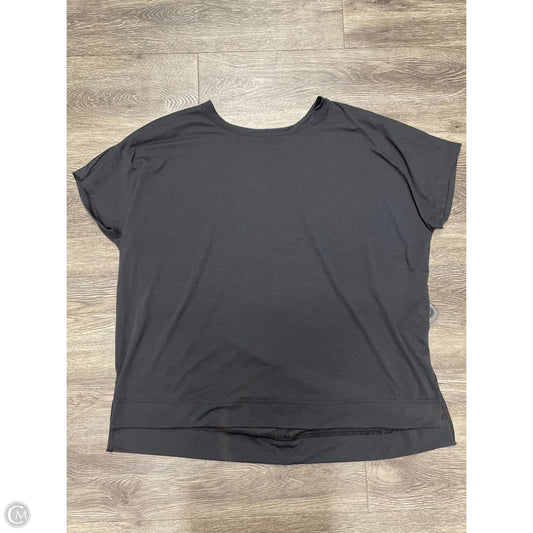 Athletic Top Short Sleeve By All In Motion In Black, Size: Xxl