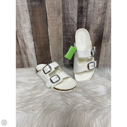 Shoes Flats By Madden Girl In White, Size: 8.5