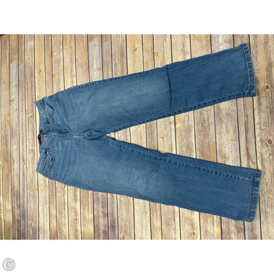 Jeans Straight By Gloria Vanderbilt In Blue Denim, Size: 10