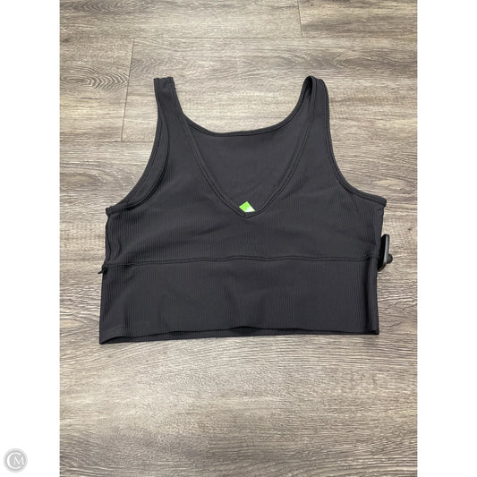 Athletic Tank Top By Lululemon In Black, Size: 10