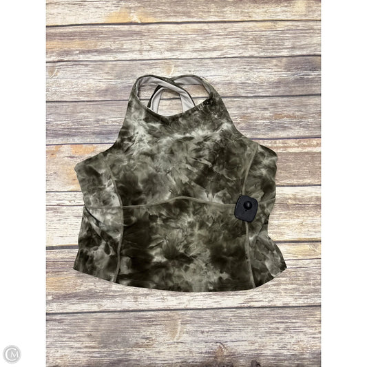 Athletic Tank Top By Lululemon In Green, Size: 12