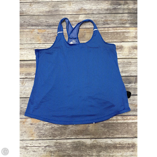 Athletic Tank Top By Athletic Works In Blue, Size: Xl