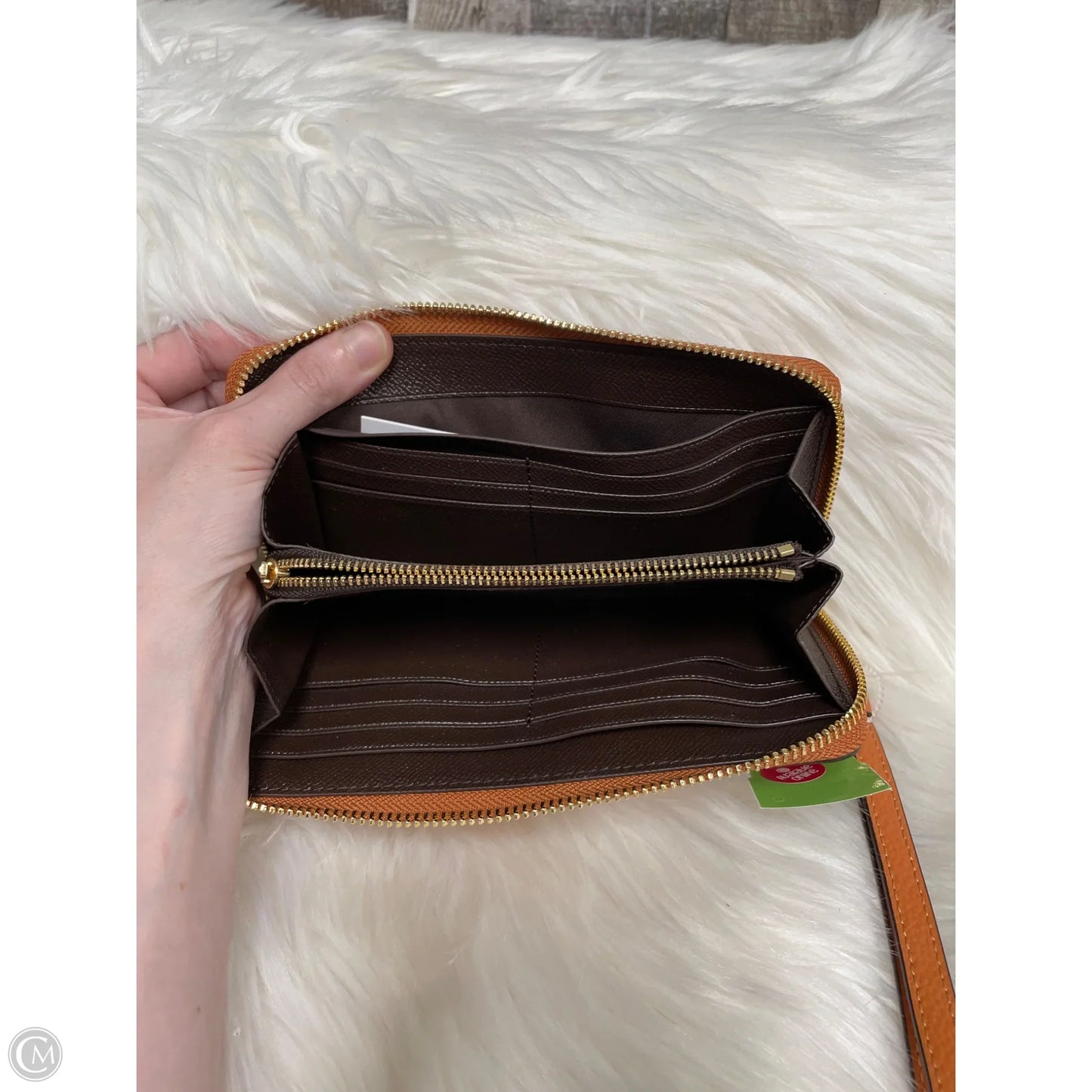 Wristlet Designer By Coach, Size: Medium