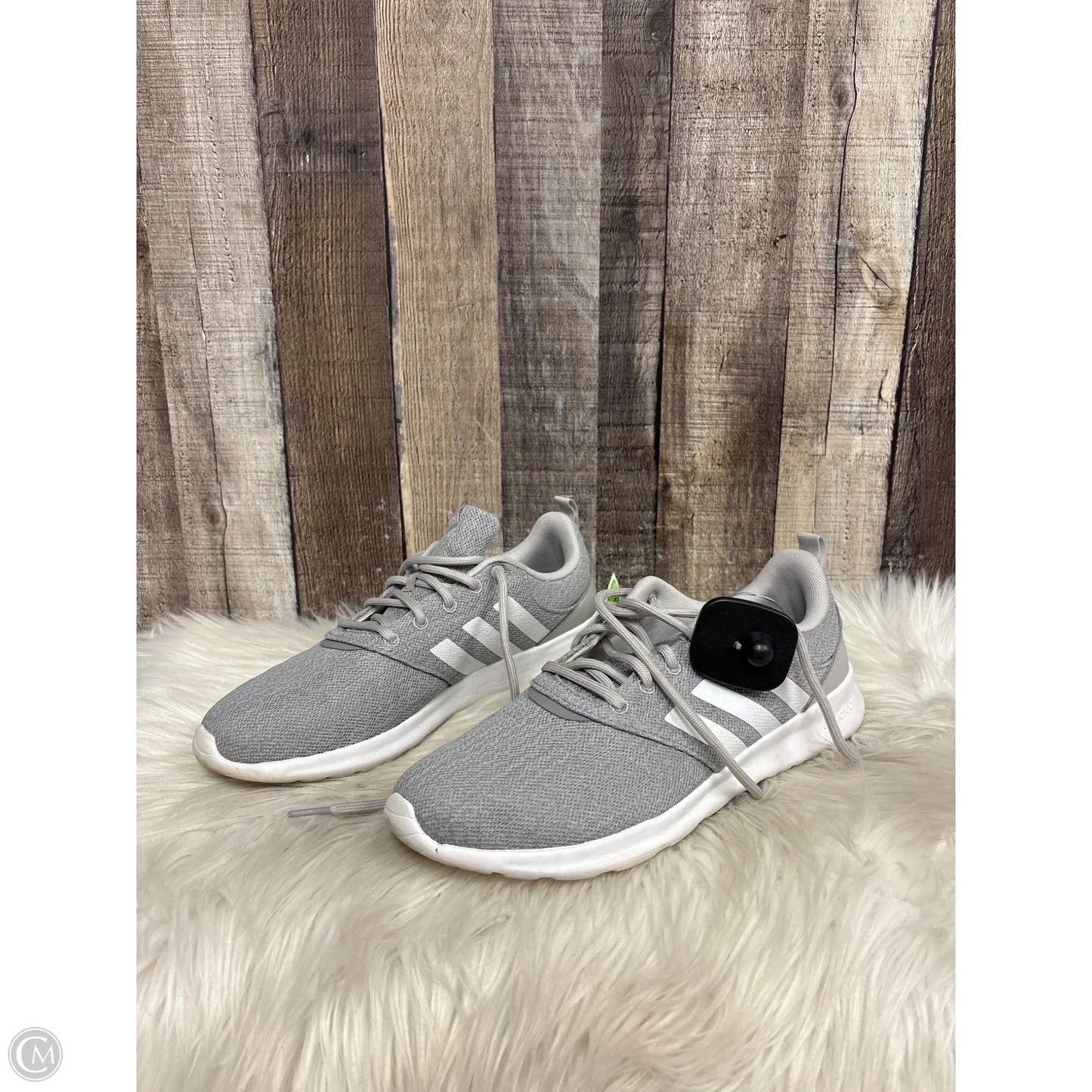 Shoes Athletic By Adidas In Grey, Size: 10