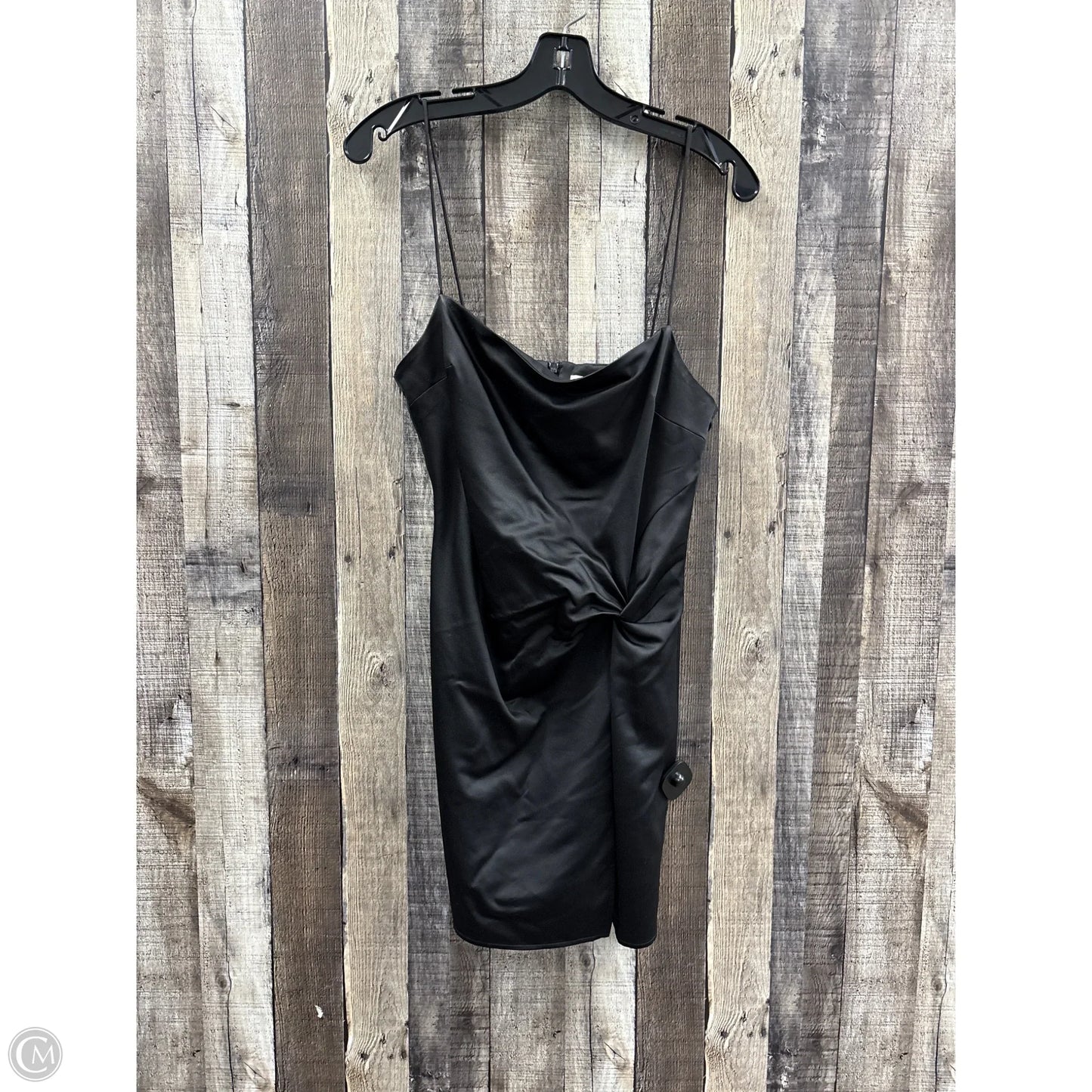 Dress Casual Midi By Topshop In Black, Size: 6