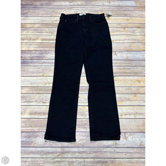Jeans Skinny By Levis In Black Denim, Size: 6