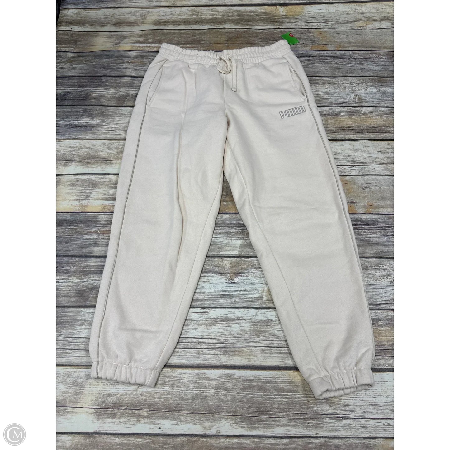 Pants Joggers By Puma In Tan, Size: M