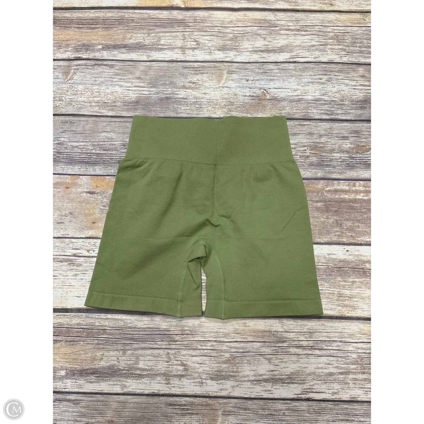 Athletic Shorts By Oqq In Green, Size: S