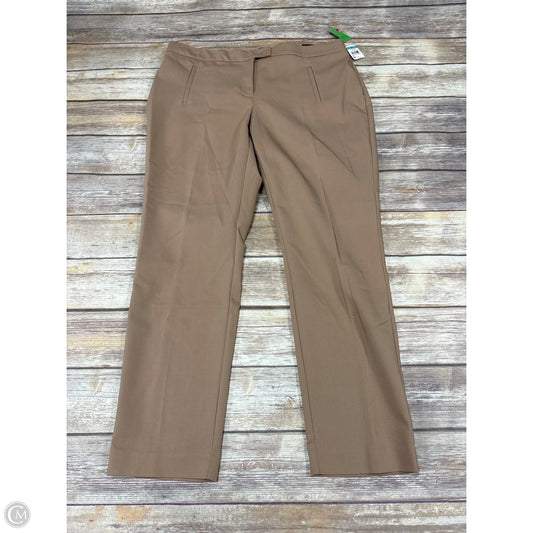 Pants Dress By Alfani In Tan, Size: 16
