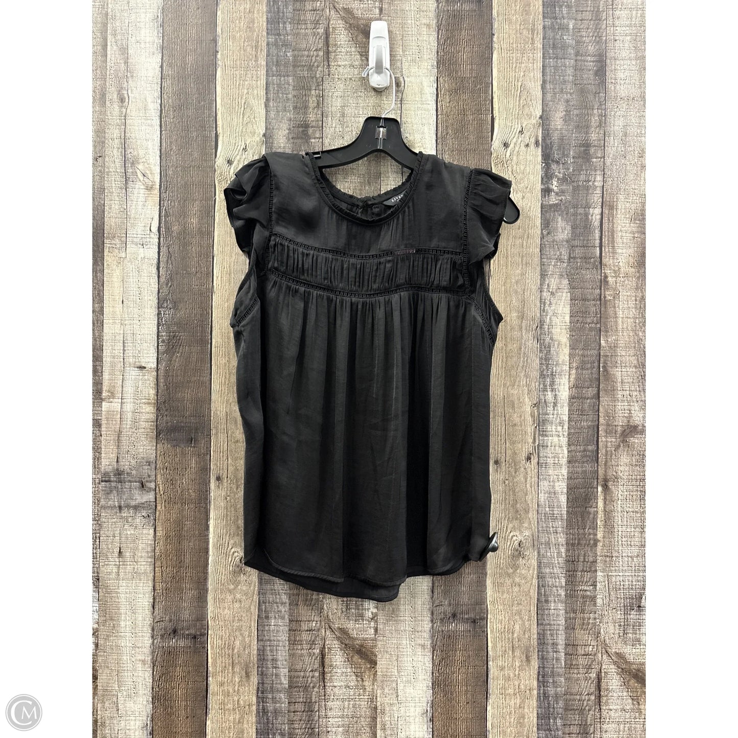 Top Sleeveless By Liverpool In Black, Size: M