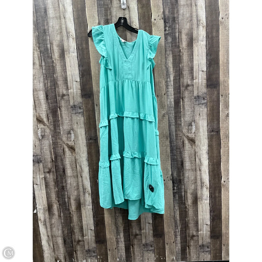 Dress Casual Maxi By Umgee In Teal, Size: L