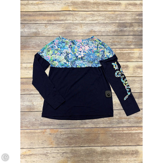 Top Long Sleeve Designer By Lilly Pulitzer In Multi-colored, Size: S