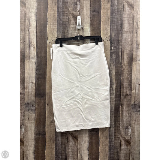 Skirt Maxi By Cme In White, Size: L