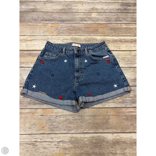 Shorts By Harper In Blue Denim, Size: 6