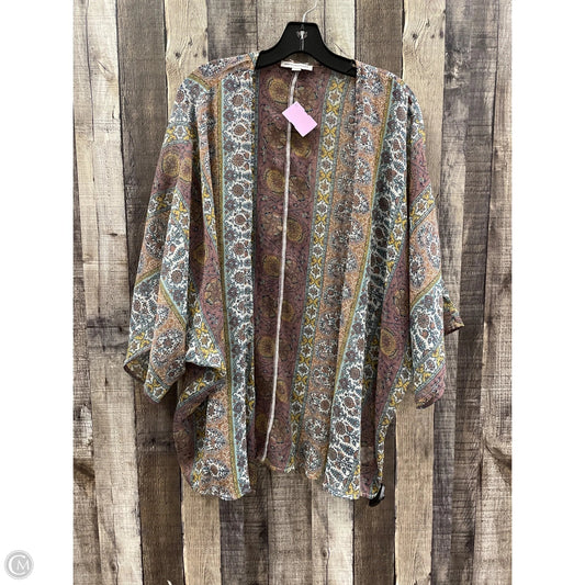 Kimono By American Eagle In Nautical Print, Size: M