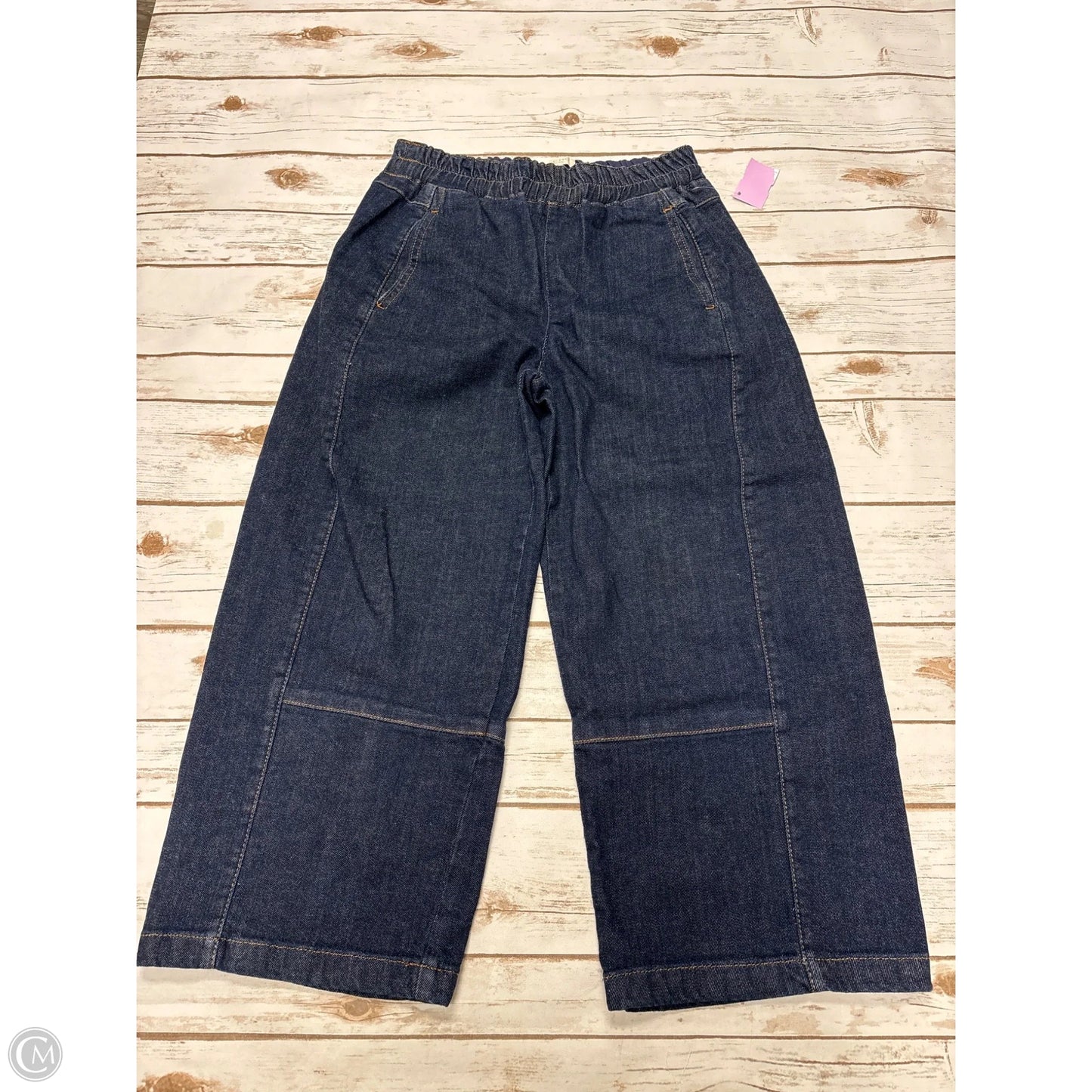 Jeans Cropped By Pilcro In Blue Denim, Size: Xs