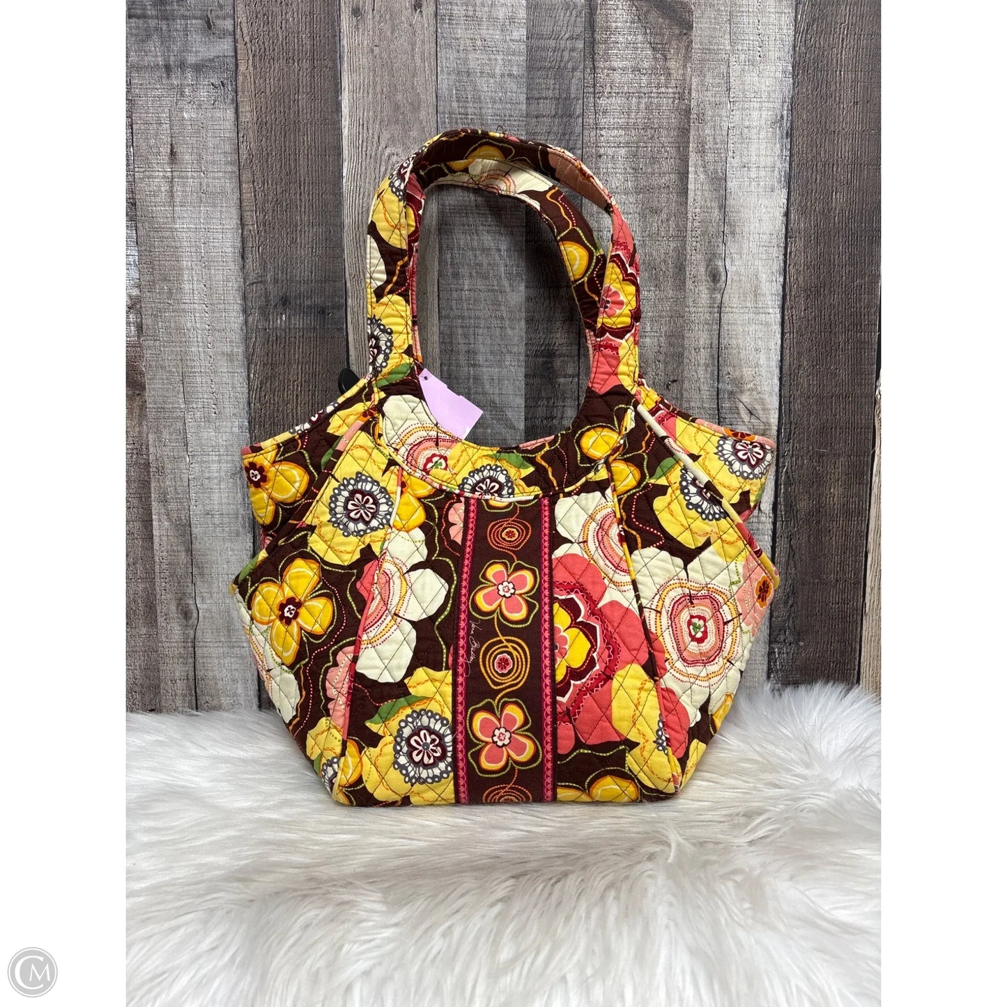 Handbag By Vera Bradley, Size: Medium