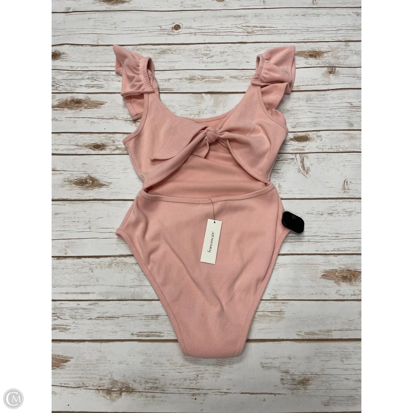 Bodysuit By Francesca's In Pink, Size: L