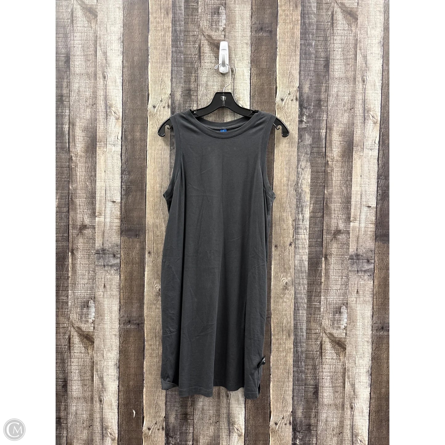 Dress Casual Midi By Old Navy In Grey, Size: L