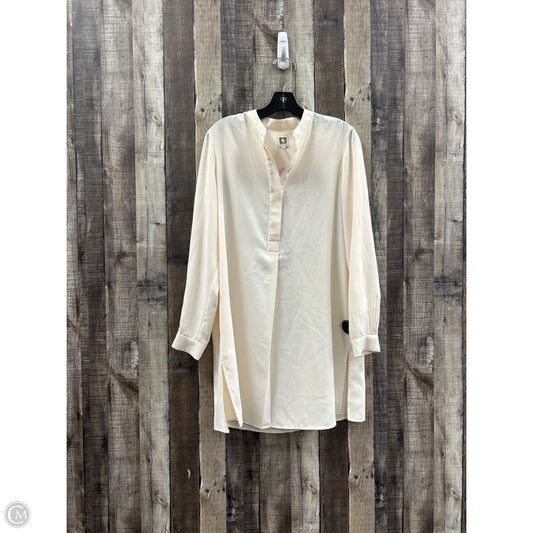 Dress Casual Midi By Anne Klein In Cream, Size: S