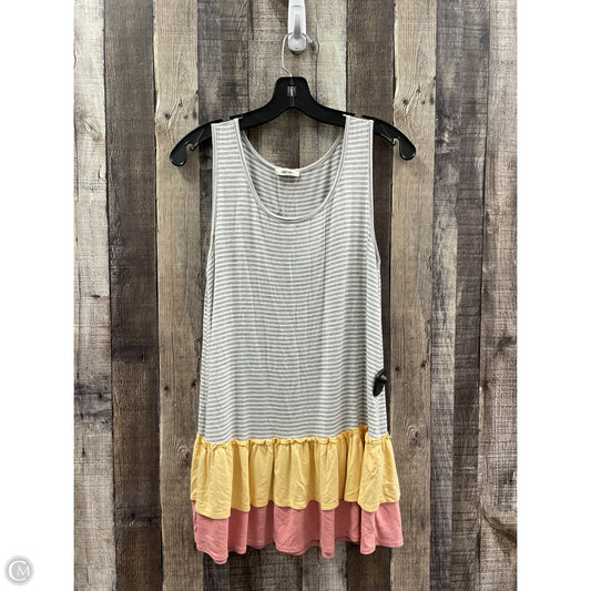 Top Sleeveless By First Love In Multi-colored, Size: S