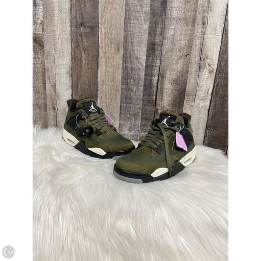 Shoes Luxury Designer By Jordan In Green, Size: 8